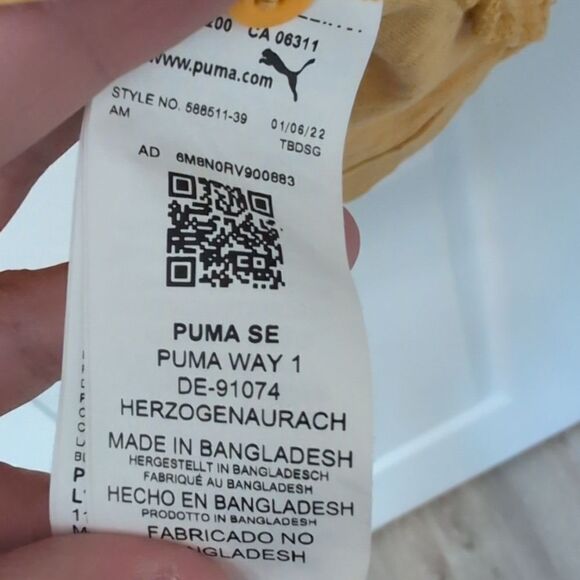 Puma Old Gold Men's Polo Shirt. Men's XXL - Picture 7 of 9